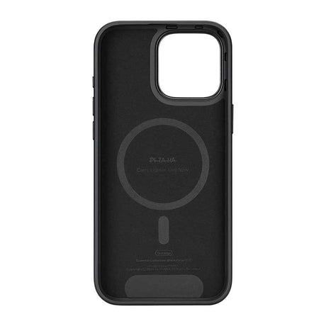 Apple iPhone 16 Pro Kılıf M-safe Şarj Özellikli Aramid Karbon Fiber Pitaka Military-Grade Classic Serisi New Logo Black-Grey Twill Kapak