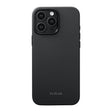 Apple iPhone 16 Pro Kılıf M-safe Şarj Özellikli Aramid Karbon Fiber Pitaka Military-Grade Classic Serisi New Logo Black-Grey Twill Kapak