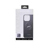 Apple iPhone 16 Pro Kılıf M-safe Şarj Özellikli Grip 3 Standlı 600D Aramid Fiber Pitaka Ultra-Slim Classic Serisi Black-Grey Twill Kapak