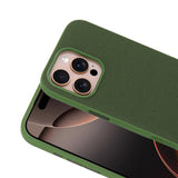 Apple iPhone 16 Pro Kılıf M-Safe Şarj Özellikli Kumaş Tasarımlı Zore Miami Sert PC Kapak