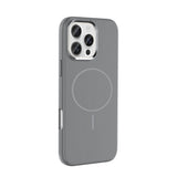 Apple iPhone 16 Pro Kılıf M-Safe Şarj Özellikli Metal Kamera Çerçeveli Zore Edi Silikon Kapak