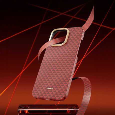 Apple iPhone 16 Pro Kılıf M-safe Şarj Özellikli Raptic Aramid Skin Origin Serisi Kapak