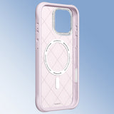 Apple iPhone 16 Pro Kılıf M-safe Şarj Özellikli Youngkit Argyle Serisi Kapak