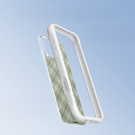 Apple iPhone 16 Pro Kılıf M-safe Şarj Özellikli Youngkit Argyle Serisi Kapak