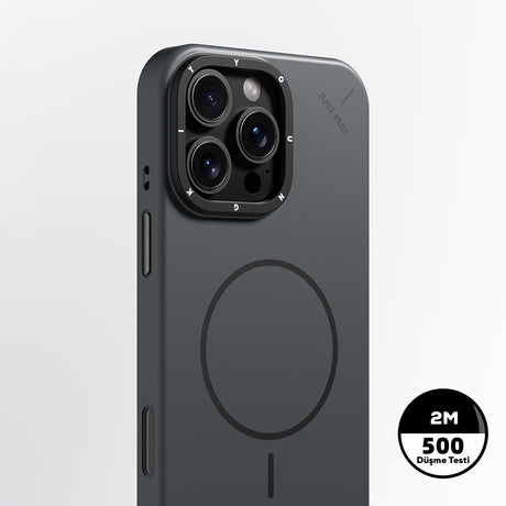 Apple iPhone 16 Pro Kılıf M-safe Şarj Özellikli Youngkit Dynamag Serisi Kapak