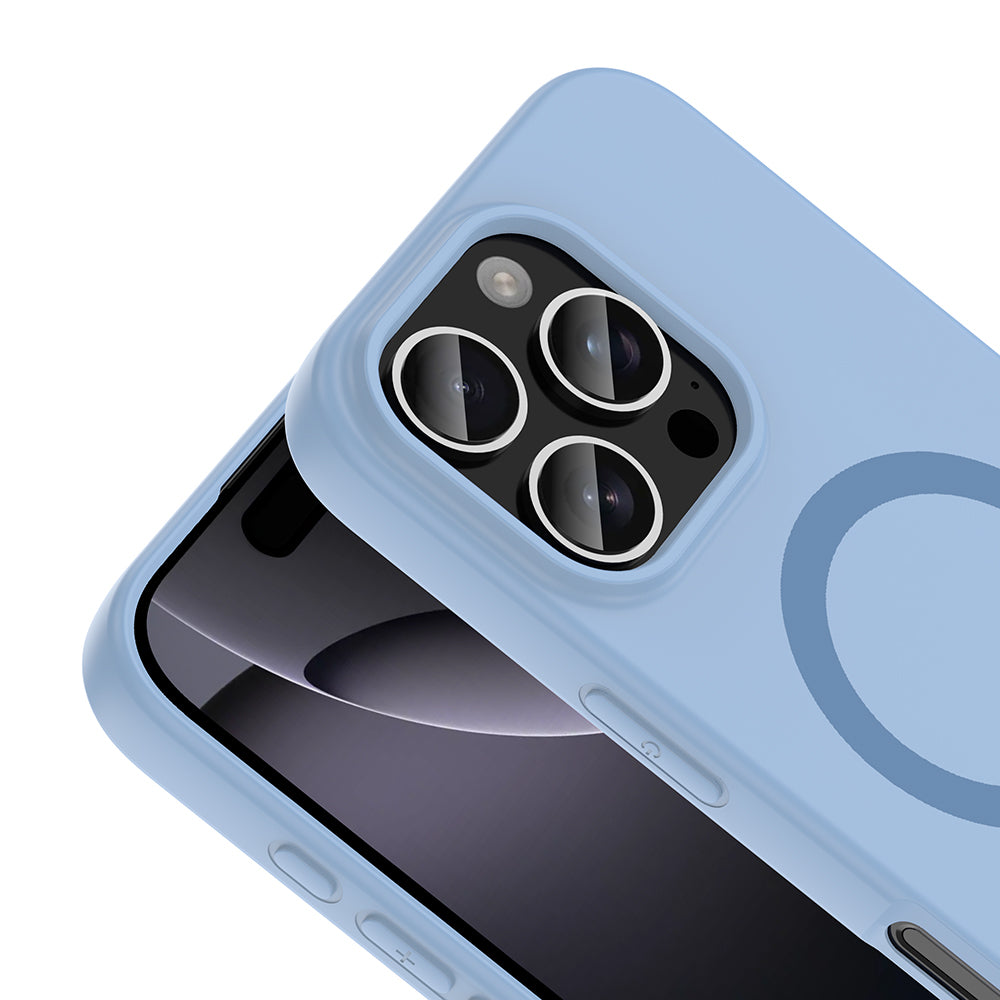 Apple iPhone 16 Pro Kılıf M-Safe Şarj Özellikli Zore Aris Silikon Kapak