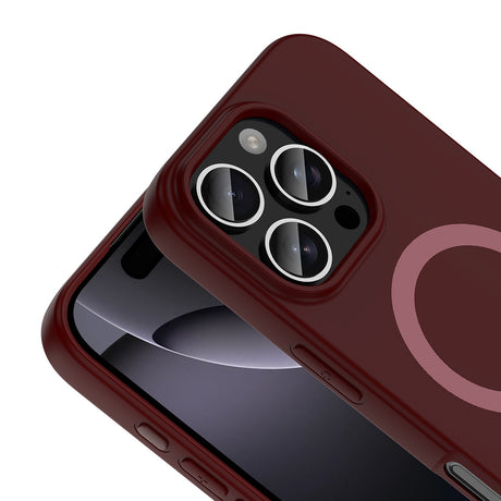 Apple iPhone 16 Pro Kılıf M-Safe Şarj Özellikli Zore Aris Silikon Kapak
