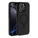 Apple iPhone 16 Pro Kılıf M-Safe Şarj Özellikli Zore Aris Silikon Kapak