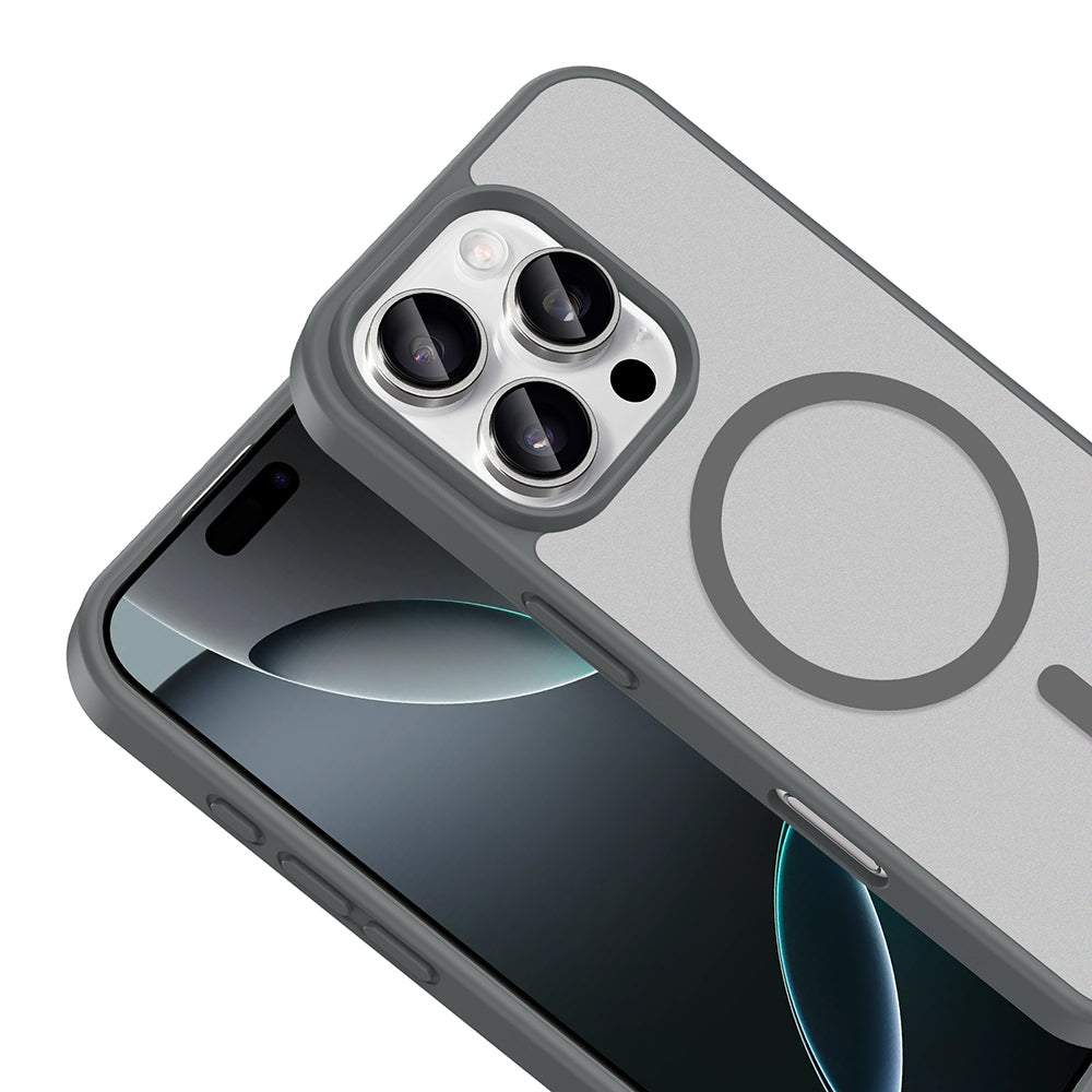 Apple iPhone 16 Pro Kılıf M-safe Şarj Özellikli Zore Babet Kapak