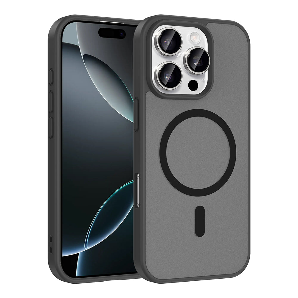 Apple iPhone 16 Pro Kılıf M-safe Şarj Özellikli Zore Babet Kapak