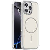 Apple iPhone 16 Pro Kılıf M-Safe Şarj Özellikli Zore Lora PC Kapak