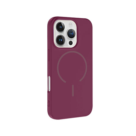 Apple iPhone 16 Pro Kılıf M-safe Şarj Özellikli Zore Meta Kapak