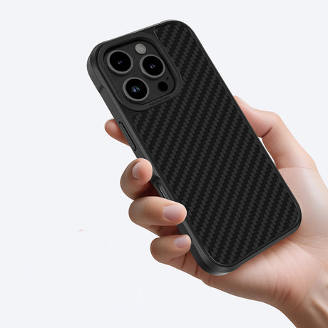 Apple iPhone 16 Pro Kılıf M-safe Şarj Özellikli 1500D Aramid Fiber Amazingthing Titan Max Serisi Kapak
