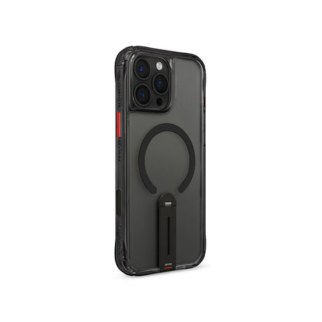 Apple iPhone 16 Pro Kılıf M-safe Şarj Özellikli 360 Derece Dönebilen Standlı Skinarma Helix Kapak