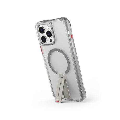 Apple iPhone 16 Pro Kılıf M-safe Şarj Özellikli 360 Derece Dönebilen Standlı Skinarma Helix Kapak