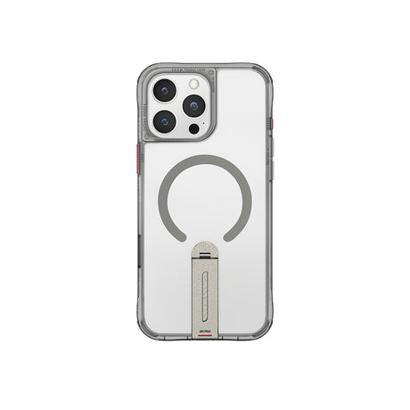 Apple iPhone 16 Pro Kılıf M-safe Şarj Özellikli 360 Derece Dönebilen Standlı Skinarma Helix Kapak