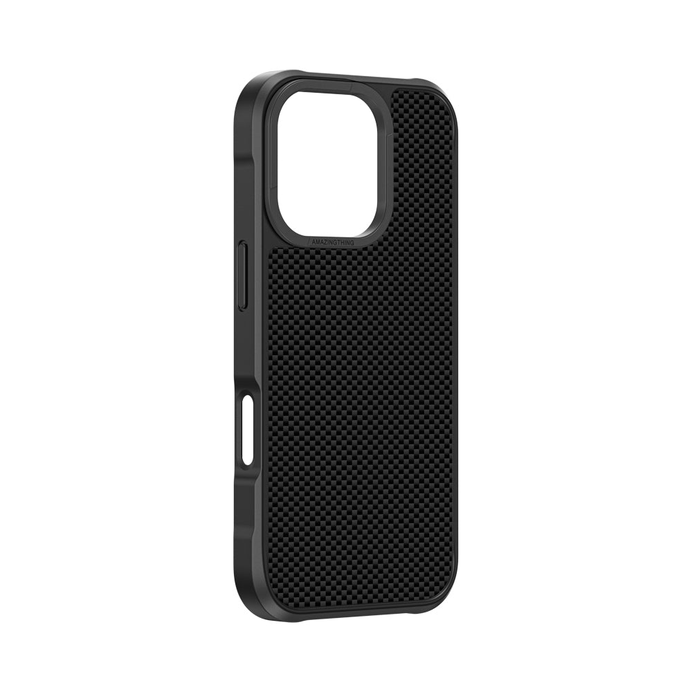 Apple iPhone 16 Pro Kılıf M-safe Şarj Özellikli 600D Aramid Fiber Amazingthing Titan Max Serisi Kapak