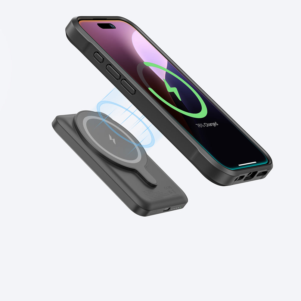 Apple iPhone 16 Pro Kılıf M-safe Şarj Özellikli 600D Aramid Fiber Amazingthing Titan Max Serisi Kapak