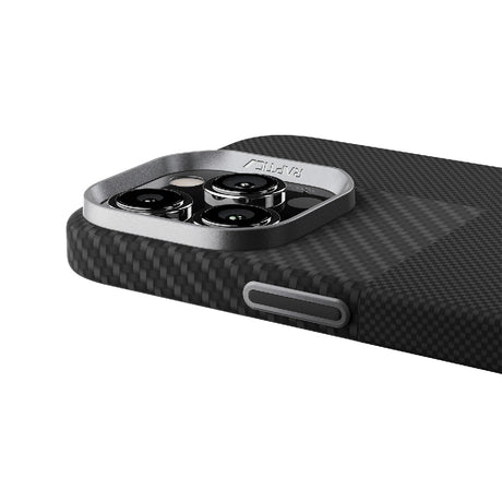 Apple iPhone 16 Pro Kılıf M-safe Şarj Özellikli 600D Metal Kamera Çerçeveli Raptic Aramid Fiber Croxx Mondrian Serisi Kapak