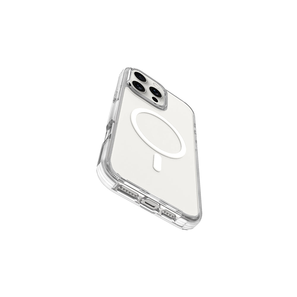 Apple iPhone 16 Pro Kılıf M-safe Şarj Özellikli Airbag Tasarımlı Raptic Clear Serisi Şeffaf Kapak