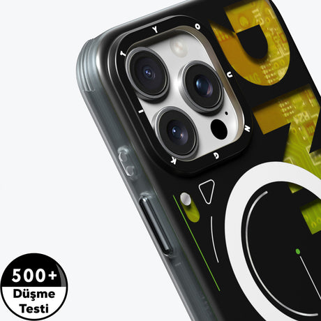 Apple iPhone 16 Pro Kılıf M-safe Şarj Özellikli Airbagli Çift Katmanlı Youngkit Future Serisi Kapak