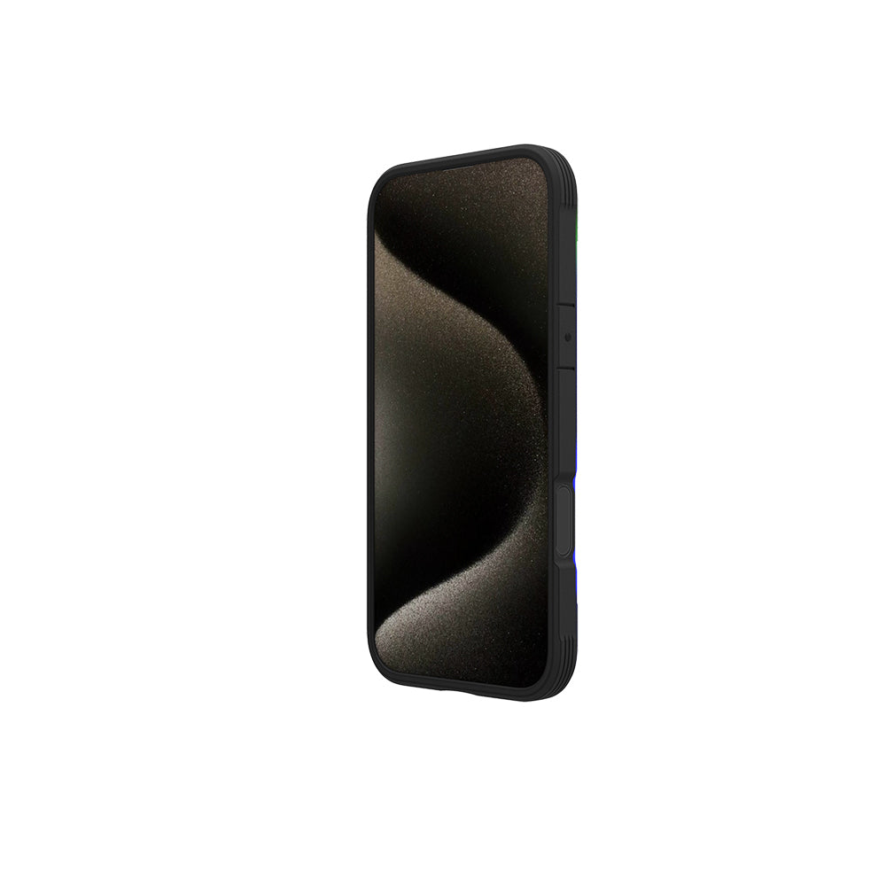 Apple iPhone 16 Pro Kılıf M-safe Şarj Özellikli Airbagli Raptic Shield 2.0 Serisi Şeffaf Arka Yüzey Kapak