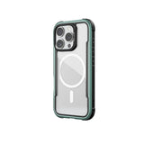 Apple iPhone 16 Pro Kılıf M-safe Şarj Özellikli Airbagli Raptic Shield Serisi Şeffaf Arka Yüzey Kapak