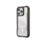 Apple iPhone 16 Pro Kılıf M-safe Şarj Özellikli Airbagli Raptic Shield Serisi Şeffaf Arka Yüzey Kapak