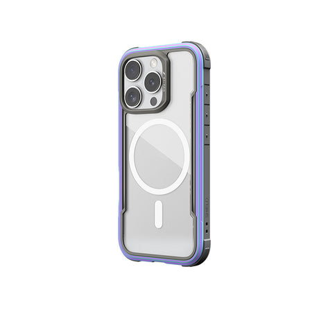 Apple iPhone 16 Pro Kılıf M-safe Şarj Özellikli Airbagli Raptic Shield Serisi Şeffaf Arka Yüzey Kapak
