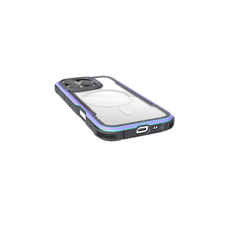 Apple iPhone 16 Pro Kılıf M-safe Şarj Özellikli Airbagli Raptic Shield Serisi Şeffaf Arka Yüzey Kapak