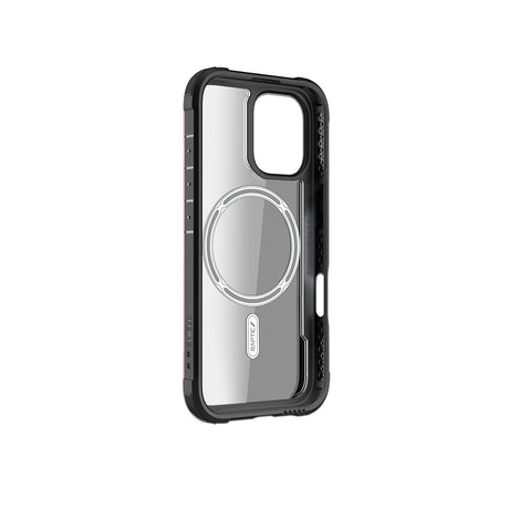 Apple iPhone 16 Pro Kılıf M-safe Şarj Özellikli Airbagli Raptic Shield Serisi Şeffaf Arka Yüzey Kapak