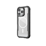 Apple iPhone 16 Pro Kılıf M-safe Şarj Özellikli Airbagli Raptic Shield Serisi Şeffaf Arka Yüzey Kapak