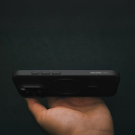 Apple iPhone 16 Pro Kılıf M-safe Şarj Özellikli Amazingthing Minimal Air Serisi Kapak