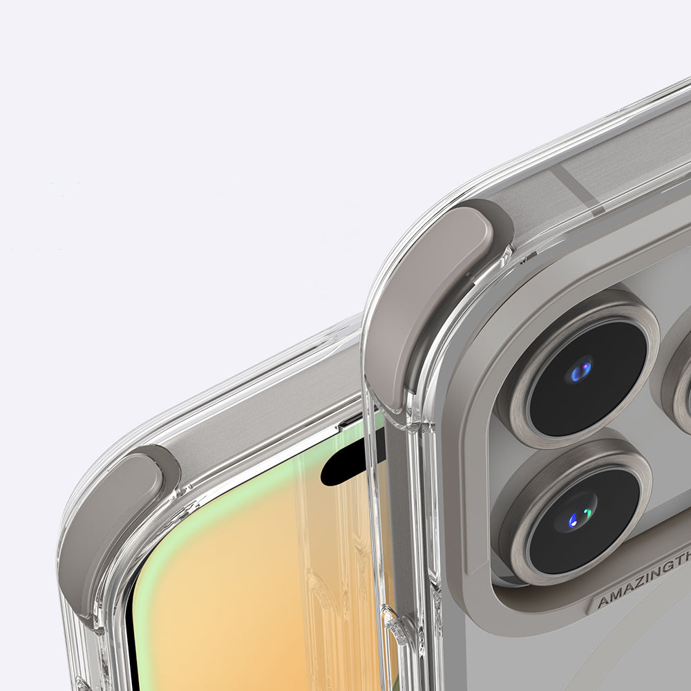 Apple iPhone 16 Pro Kılıf M-safe Şarj Özellikli Amazingthing Omni Serisi Kapak