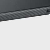 Apple iPhone 16 Pro Kılıf M-safe Şarj Özellikli Aramid Fiber Pitaka Military-Grade Classic Serisi Black-Grey Twill Kapak