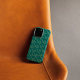 Apple iPhone 16 Pro Kılıf M-safe Şarj Özellikli Aramid Fiber Pitaka Tactile Woven Monogram Serisi Kapak