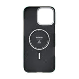 Apple iPhone 16 Pro Kılıf M-safe Şarj Özellikli Aramid Fiber Re-TROS Tasarımlı Pitaka Tactile Woven Rebuilding Serisi Kapak
