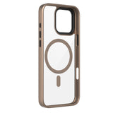 Apple iPhone 16 Pro Kılıf M-safe Şarj Özellikli Cam Arka Yüzey TPU Youngkit Gemstone Serisi Kapak