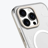Apple iPhone 16 Pro Kılıf M-safe Şarj Özellikli Çıkarılabilir Arka Yüzeyli Youngkit Mecha Kapak