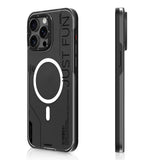 Apple iPhone 16 Pro Kılıf M-safe Şarj Özellikli Çıkarılabilir Arka Yüzeyli Youngkit Mecha Kapak