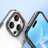 Apple iPhone 16 Pro Kılıf M-safe Şarj Özellikli Çıkarılabilir Arka Yüzeyli Zore Polar Kapak