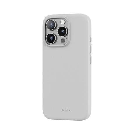 Apple iPhone 16 Pro Kılıf M-safe Şarj Özellikli Çizilmeye Dayanıklı Benks VitaPro Serisi PU Deri Kapak