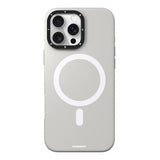 Apple iPhone 16 Pro Kılıf M-safe Şarj Özellikli Kamera Standlı Youngkit Bitty Cream Kapak