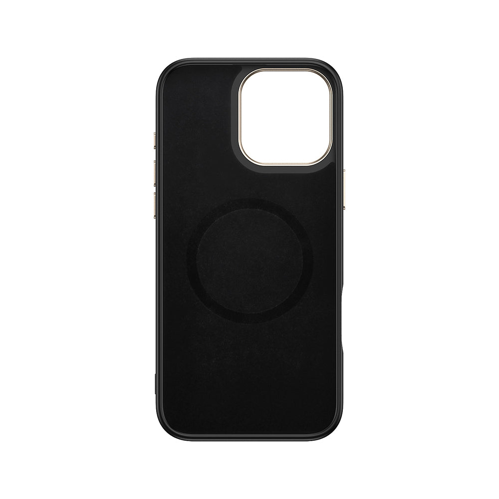 Apple iPhone 16 Pro Kılıf M-safe Şarj Özellikli Karbon Fiber Görünümlü Zore Antina Kapak