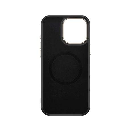 Apple iPhone 16 Pro Kılıf M-safe Şarj Özellikli Karbon Fiber Görünümlü Zore Antina Kapak