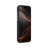 Apple iPhone 16 Pro Kılıf M-safe Şarj Özellikli Karbon Fiber Görünümlü Zore Antina Kapak