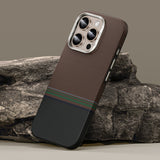 Apple iPhone 16 Pro Kılıf M-safe Şarj Özellikli Karbon Fiber Tasarımlı Benks Prestige ArmorPro Kevlar Kapak