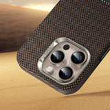 Apple iPhone 16 Pro Kılıf M-safe Şarj Özellikli Karbon Fiber Tasarımlı Benks Prestige ArmorPro Kevlar Kapak