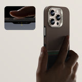 Apple iPhone 16 Pro Kılıf M-safe Şarj Özellikli Karbon Fiber Tasarımlı Benks Prestige ArmorPro Kevlar Kapak