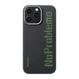 Apple iPhone 16 Pro Kılıf M-safe Şarj Özellikli Lumintex Teknolojili Fosforlu Aramid Fiber Pitaka Tactile Woven Aries Serisi NoProblemo Kapak
